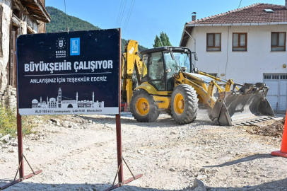Bursa’da kırsal mahallelerin altyapısı güçleniyor