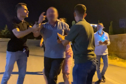 Bursa'da alkollü sürücü gazeteciye mermer taşı fırlattı