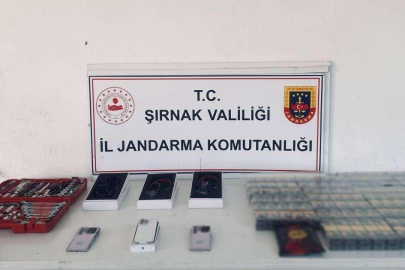 Şırnak’ta kaçakçılık operasyonu: 26 milyon liralık kaçak malzeme ele geçirildi