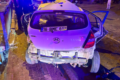 Bursa'da makas atan otomobilde 17 yaşındaki sürücü hayatını kaybetti!