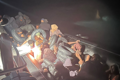 Muğla'da düzensiz göçmenler mobil kıyı gözetleme aracına yakalandı