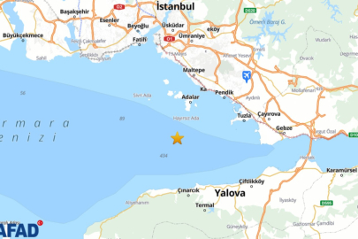 İstanbul Adalar'da 3.2 büyüklüğünde deprem