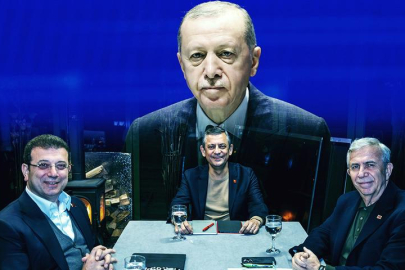 Cumhurbaşkanı Erdoğan'a karşı Özel, Yavaş, İmamoğlu anketi