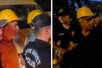 Bakanlık önünde direnen madencilere polis müdahalesi: Çok sayıda madenci gözaltında!