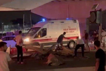 Bursa'da motosiklet kazası! Bariyere çarparak ağır yaralandı