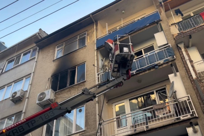 Bursa’da korkutan yangın! Mahalleli sokağa döküldü