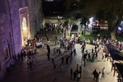 Mevlid Kandili Ulu Cami'de dualarla idrak edildi