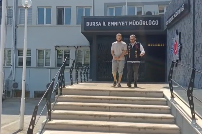 Bursa'da çatıdan çatıya kaçmaya çalışırken yakalandı