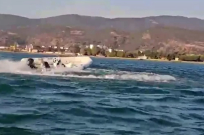 Bursa İznik Gölü'nde tekne devrildi: 1 kişi yaralandı