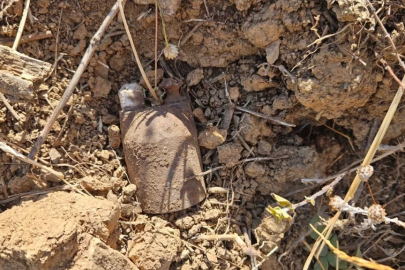 Bursa Orhangazi'de kurtuluş savaşından kalma el bombaları bulundu